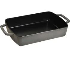 STAUB Kepimo indas 30 x 20 cm, pilkas