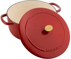 BALLARINI BELLAMONTE Puodas żeliwny apvalus 4 ltr, raudona