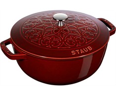 STAUB SPECIAL COCOTTE Apvalus ketaus puodas, lelija, 3,5 ltr, grenadinas