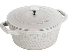STAUB SPECIAL COCOTTE apvalus ketaus puodas 2,3 l, triufelių formos