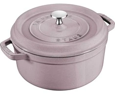 Staub apvalus ketaus puodas - 2,6 ltr, vyšnių žiedas