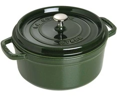 Zwilling Keptuvė - Staub Roaster Round 24cm 3.8L Ketaus Žalia