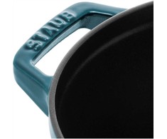 STAUB SPECIAL COCOTTE Puodas żeliwny apvalus 4 ltr, jūros spalvos