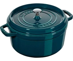 STAUB LA COCOTTE Puodas żeliwny apvalus 6.7 ltr jūros spalvos
