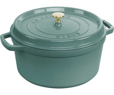 STAUB LA COCOTTE Ketaus puodas apvalus 6,7 ltr, eukaliptas