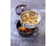 STAUB apvalus ketaus puodas 40508-814-0