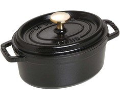 STAUB LA COCOTTE Puodas ketaus ovalus 1 l, ledams