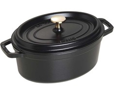 Staub - Cocotte - Juoda - 23 cm