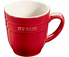 STAUB SERVING Puodelis 350 ml, raudona