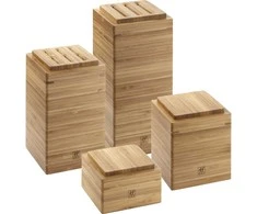 Zwilling 4 bambukinių indelių rinkinys iš Willing Storage 35101-400-0