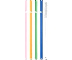 Zwilling - Sorrento spalvoti stikliniai šiaudeliai - 4 vnt. rinkinys