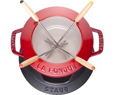 STAUB Rinkinys do fondue 16 cm, raudona
