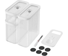 Plastikinių indelių rinkinys m zwilling fresh &amp; save kubas 1026082