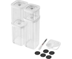 ZWILLING 1025971 Rectangular Container 2.445 L Transparent, Baltas 6 pc(s)