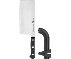 Rinkinys ZWILLING GOURMET: kiniškas kirtiklis 18 cm + galąstuvas