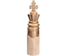 RITUALI DOMESTICI SCACCOMATTO Dekoratyvinė figūrėlė karalius 12 x 48 cm