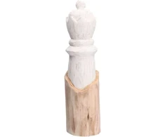 RITUALI DOMESTICI SCACCOMATTO Dekoratyvinė figūrėlė karalienė 11 x 40 cm