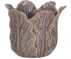 RITUALI DOMESTICI DORDOGNA Dekoratyvinė vaza 14,5 x 15 cm violetinė