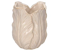 RITUALI DOMESTICI DORDOGNA Dekoratyvinė vaza 10,5 x 11,5 cm balta