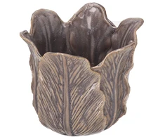 RITUALI DOMESTICI DORDOGNA Dekoratyvinė vaza 14,5 x 15 cm violetinė