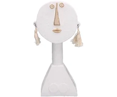 RITUALI DOMESTICI IOSONBELLAIO Dekoratyvinė figūrėlės galva 15 x 8 x 30,5 cm