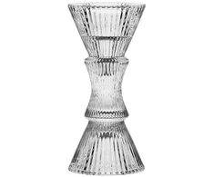 RITUALI DOMESTICI LUMELLA Stiklinė žvakidė 7 x 15 cm