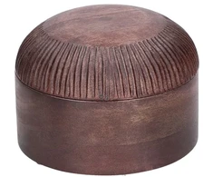RITUALI DOMESTICI PERSEO 2 dekoratyvinių dubenėlių rinkinys su dangteliu 13 x 9 cm