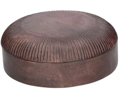 RITUALI DOMESTICI PERSEO 2 dekoratyvinių dubenėlių rinkinys su dangteliu 18 x 6,5 cm