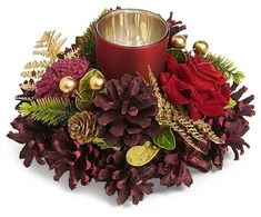 RITUALI DOMESTICI QUASIROSSO Tealight žvakidės kamuolys