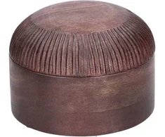 RITUALI DOMESTICI PERSEO 2 dekoratyvinių dubenėlių rinkinys su dangteliu 13 x 9 cm