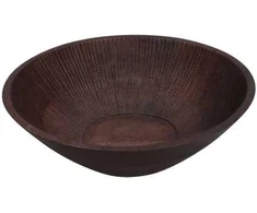 RITUALI DOMESTICI PERSEO 2 medinių dekoratyvinių dubenėlių rinkinys 20 x 5,5 cm