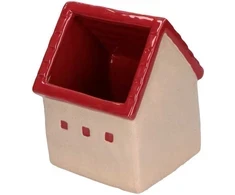 RITUALI DOMESTICI DICASA 2 namelio formos vazono užvalkalų rinkinys 11 x 11 x 14 cm