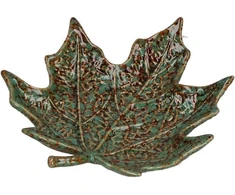 RITUALI DOMESTICI SFOGLIAMI 2 klevo lapų plokštelių rinkinys 15 x 15 x 3 cm