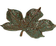 RITUALI DOMESTICI SFOGLIAMI 2 figos lapų lėkščių rinkinys 17,5 x 22,5 x 3 cm