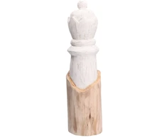 RITUALI DOMESTICI SCACCOMATTO Dekoratyvinė figūrėlė karalienė 11 x 40 cm