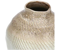 RITUALI DOMESTICI SPOLIA Wazon - 30 x 26 cm, smėlio spalva