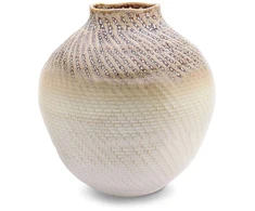 RITUALI DOMESTICI SPOLIA Wazon - 38 x 36 cm, smėlio spalva