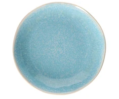 ROP ROSE&TULIPANI CONCERTO FUSE AZZURRO Set of 6 soup plates 21 cm