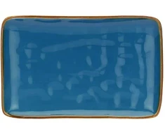 ROSE&amp;TULIPANI CONCERTO BLU AVIO 4 stačiakampių padėklų rinkinys 20 x 13 cm