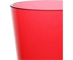 ROSE&amp;TULIPANI FIABA 6 akrilinių stiklinių rinkinys 440 ml, raudona