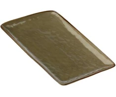 Rose&amp;Tulipani ROŽĖS IR TULIPĖS KONCERTAS TAUPE Pilkas Taca prostokątna 36 x 26,5 cm