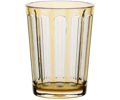 ROSE&amp;TULIPANI TOUCHE Szklanka typu tumbler - geltona, 350 ml