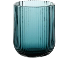 ROSE&amp;TULIPANI TWISTY Szklanka mėlyna 260 ml