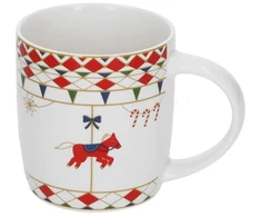 ROSE&amp;TULIPANI XMAS CAROUSEL Puodelis 370 ml