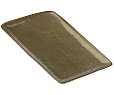 Rose&amp;Tulipani ROŽĖS IR TULIPĖS KONCERTAS TAUPE Pilkas Taca prostokątna 36 x 26,5 cm