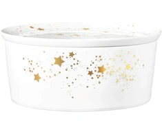 Carruzzo SELTMANN LIBERTY GOLDEN STARS Miska su dangčiu 21×9 cm