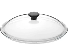 Skeppshult SKEPP-Pokrywka szklana 28cm su żeliwnym laikikliu