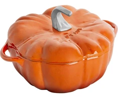 Staub La Cocotte moliūgo formos ketaus puodas, 24 cm, 3.25 l