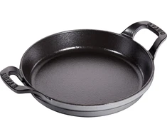 STAUB Apvalus mini kepimo ir gratino indas 20 cm, pilkas