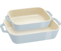 STAUB COOKING Rinkinys 2 półmisków prostokątnych, Šviesiai mėlynas